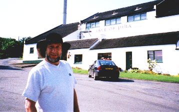 Dave - at the distillery!