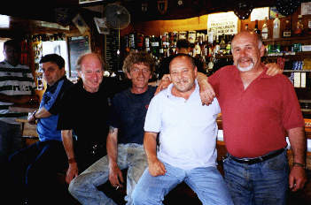 Steve, Iain, Lindsay, Paddy, Kenny and Duncan