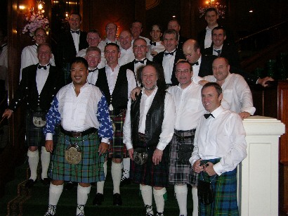 St Andrews kilts on mass